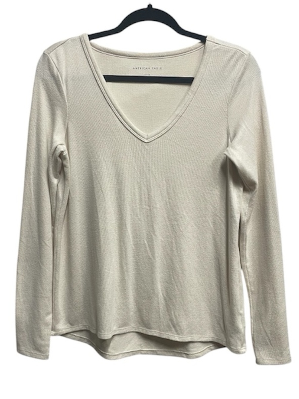 American Eagle Outfitters Long Sleeve V-Neck Top- Super Soft!